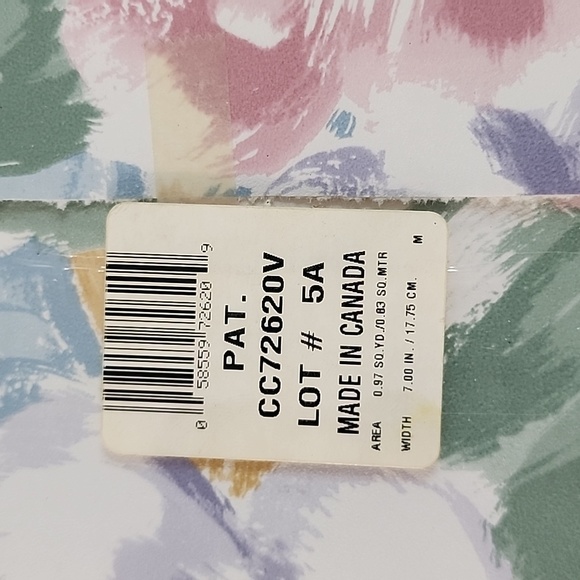 NWT Vintage Norwall Prepasted Washable Wall Boarder (8) Rolls - Picture 8 of 8